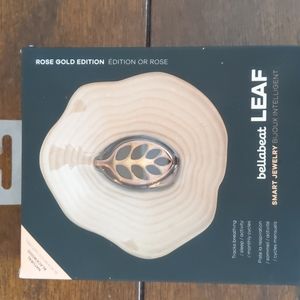 Bellabeat Leaf Fitness Tracker in rose gold